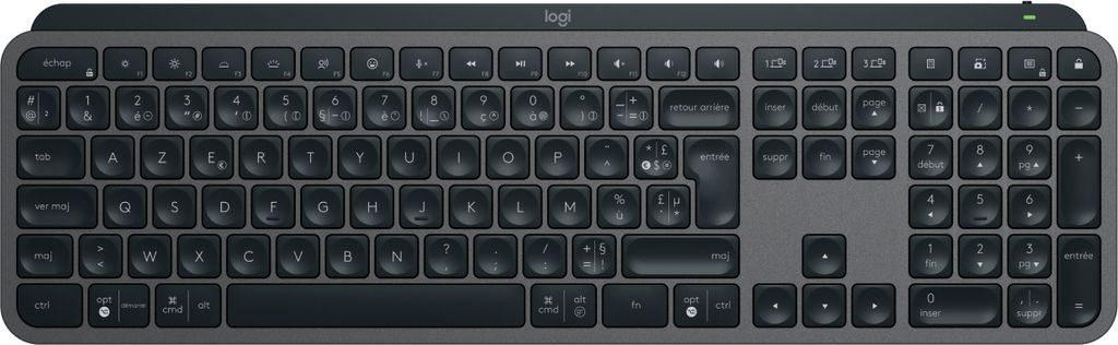 Logitech Mx Keys S Tastatur Wiederaufladbar Usb C Flach Leise Office-Modell