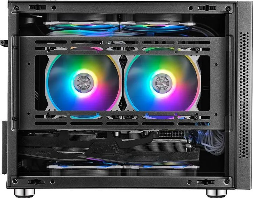Inter-Tech Geh IM-1 Pocket Nero: Micro-Tower Versatile per PC Gaming mATX - 17
