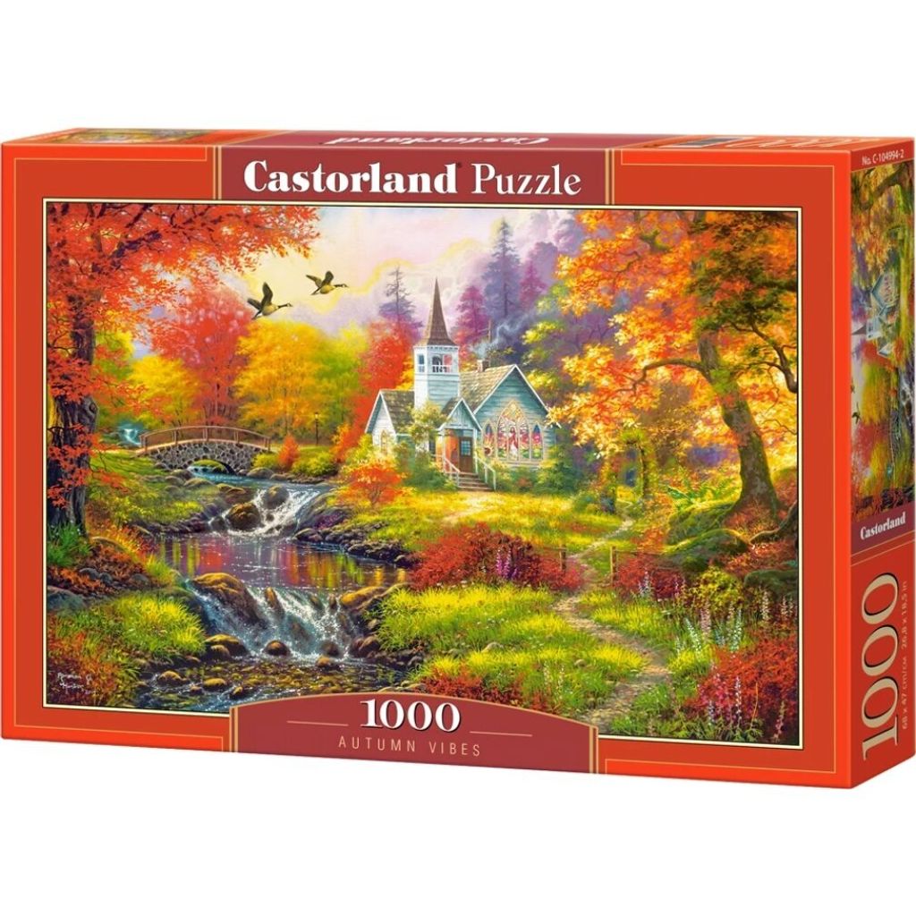 CASTORLAND Puzzle Herbststimmung 1000 Teile Produktbild 