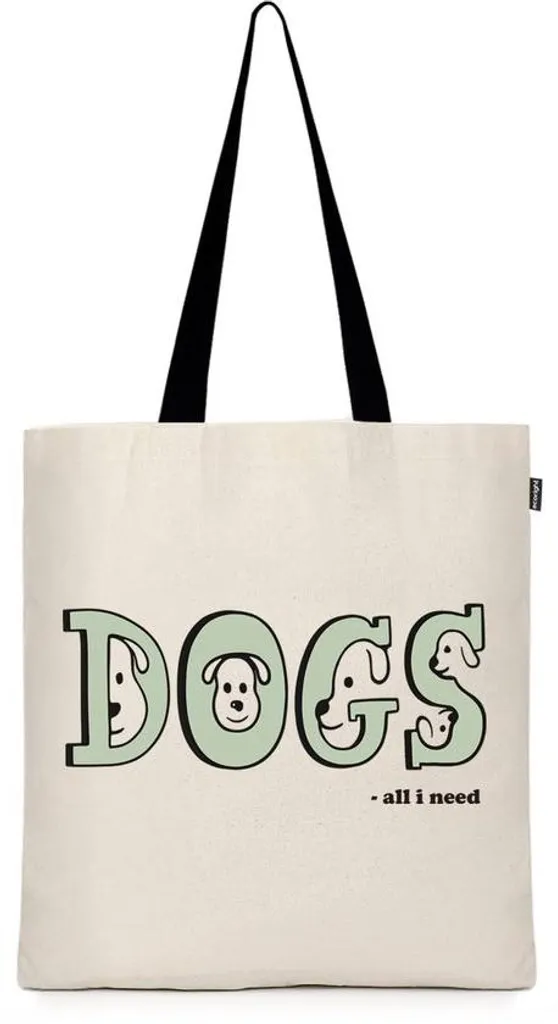 Sac en coton pliable Eco-Tas robuste avec grandes anses pour femmes