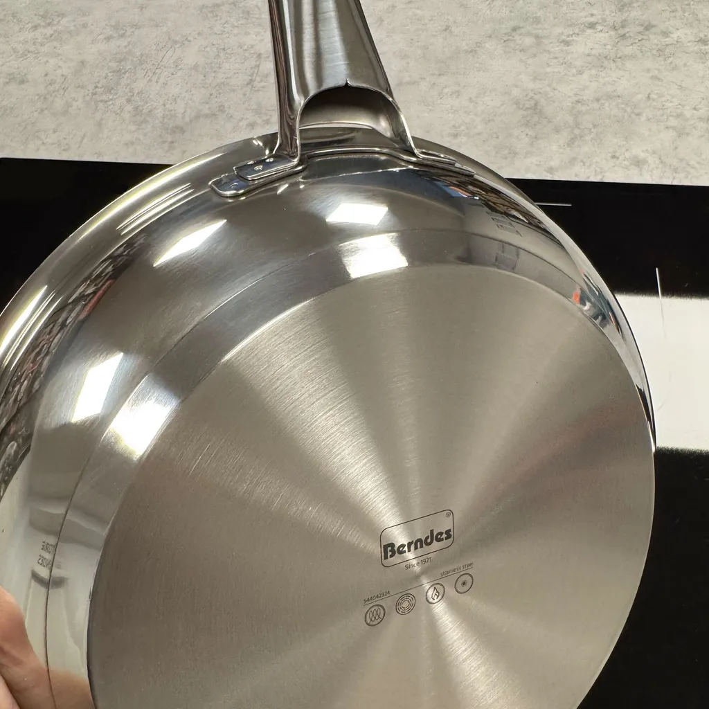 Padella Universale 28cm Acciaio Inox Napoli - Top Quality Induzione - 4