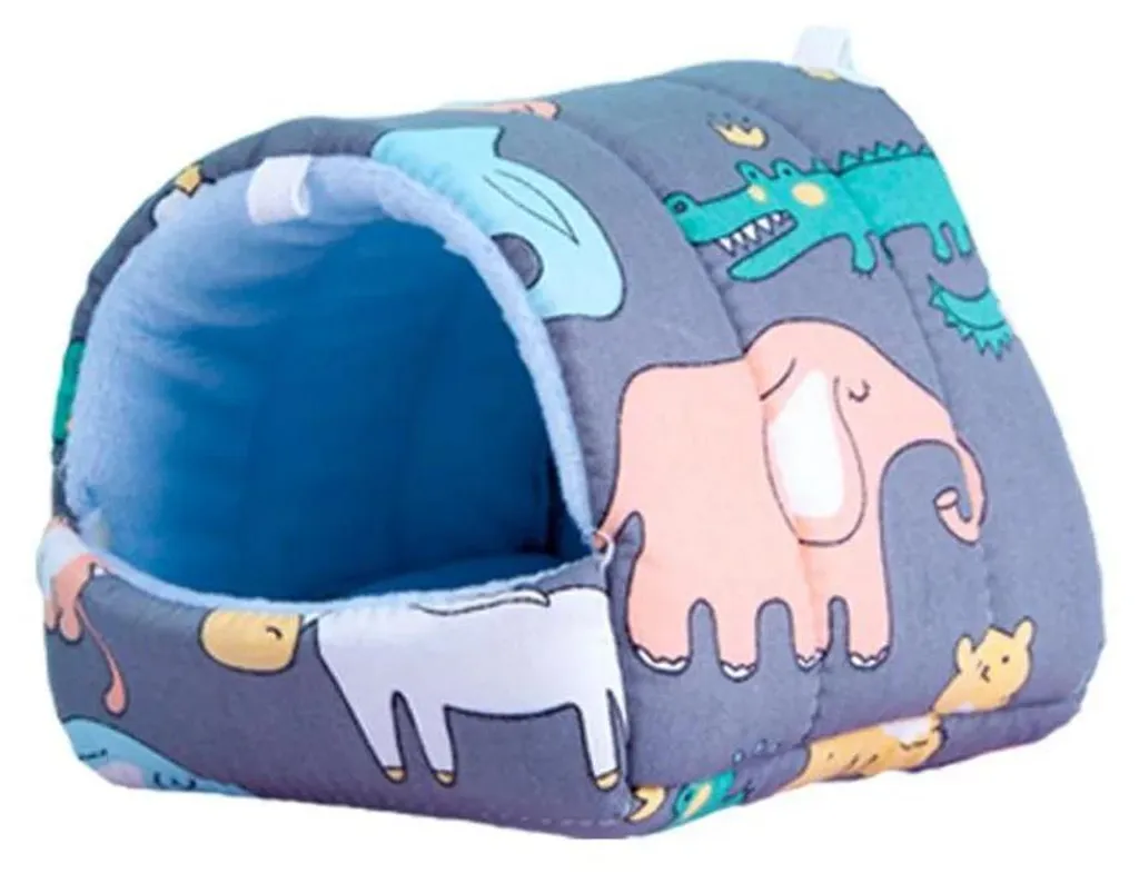 Couchage XL pour petits animaux, nid douillet pour lapin et cochon d'Inde