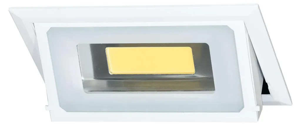 Éclairage LED Plafond 40W pour Salon et Bureau Design Blanc Mat 4100K