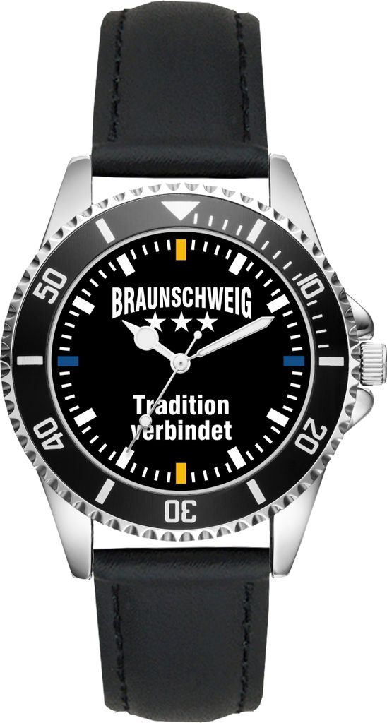 KIESENBERG Herrenuhr Armbanduhr Braunschweig Geschenk Fan Produktbild 