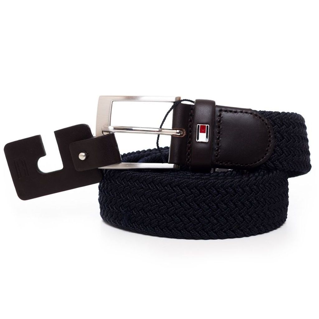 Tommy Hilfiger Herren Gürtel New Adan Belt 3.5 Stoffgürtel Größe 110