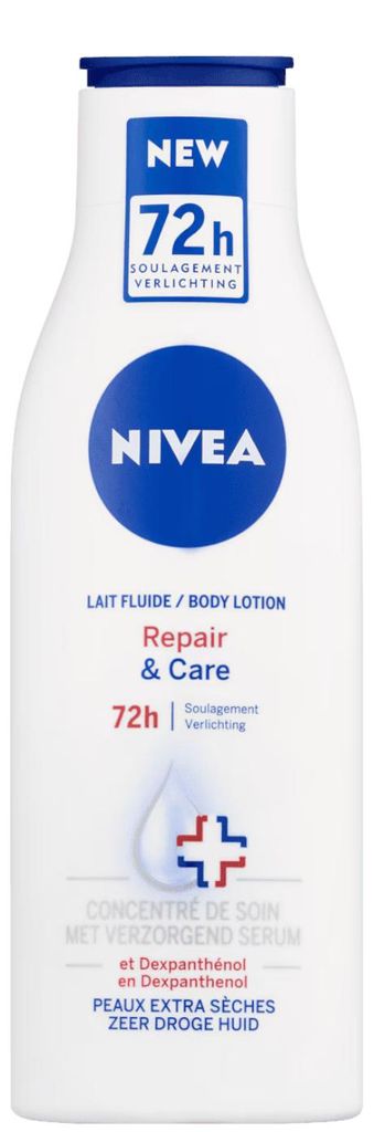 12x Nivea body lotion Repair & care 250ml