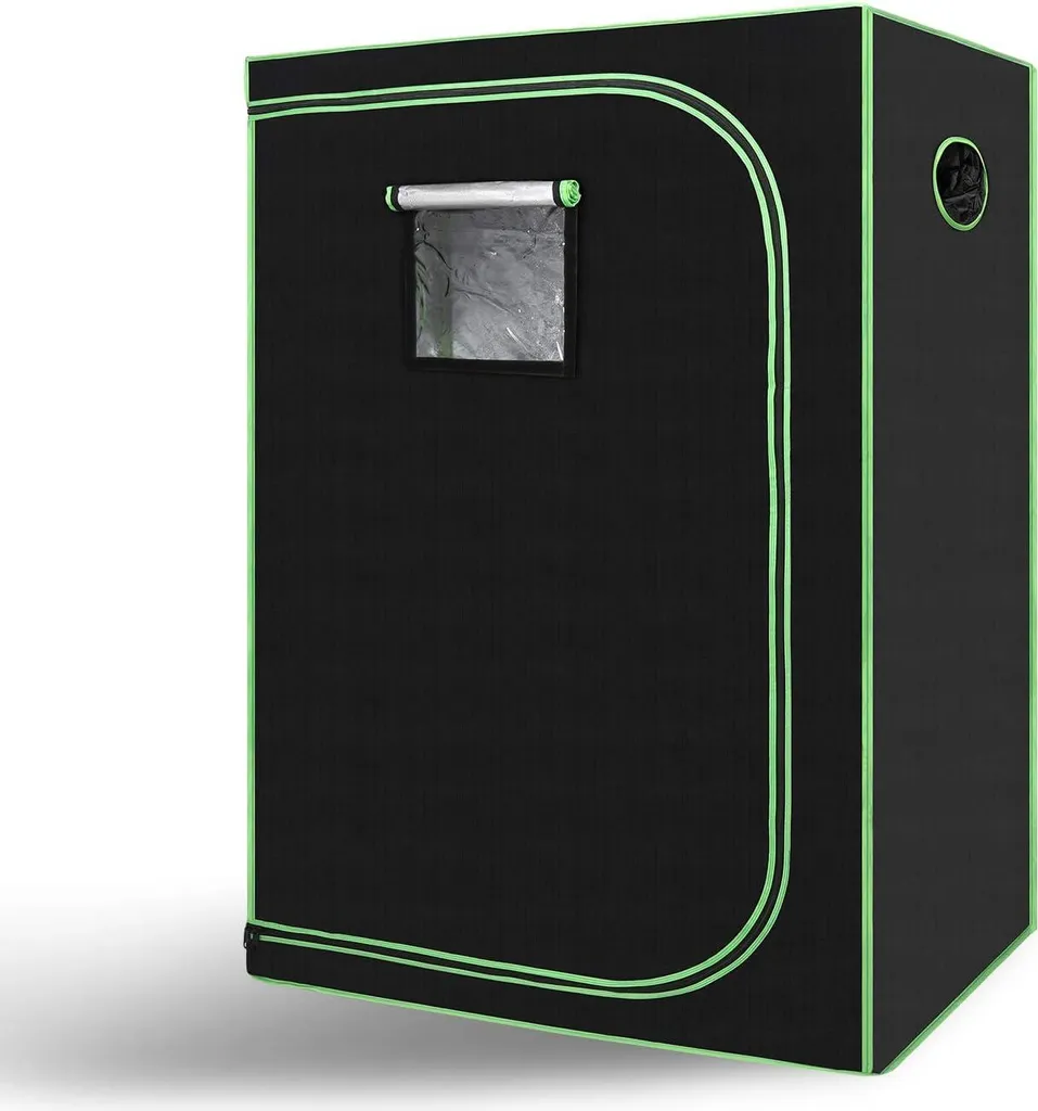 Box de culture 120x60x180cm Schwarz contre les fuites de lumière et odeurs