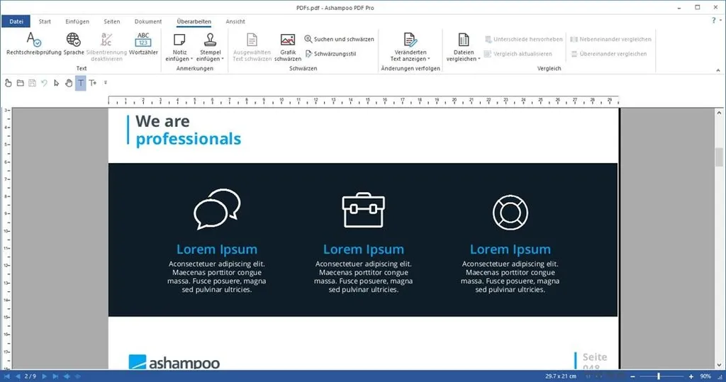 Modifier un PDF avec Ashampoo PDF Pro 5 pour Windows - Licence Illimitée - 7
