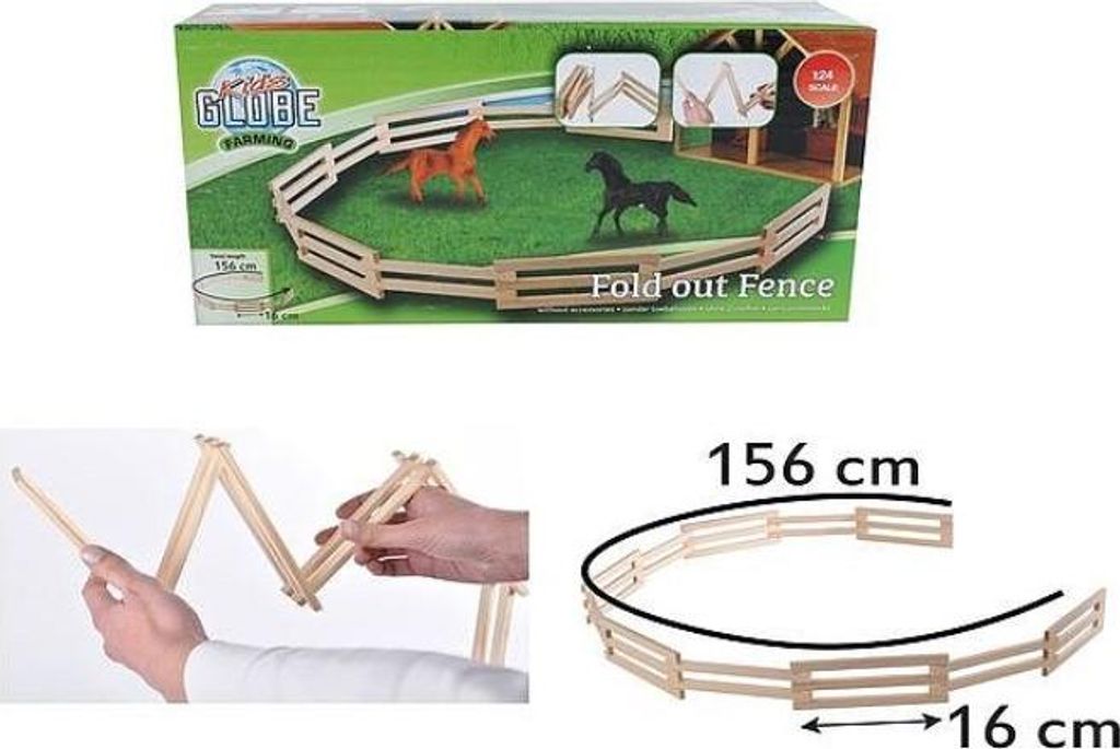 Kids Globe Farming Viehgatter (156 cm, 1:24, Bauernhofzaun Image du produit 