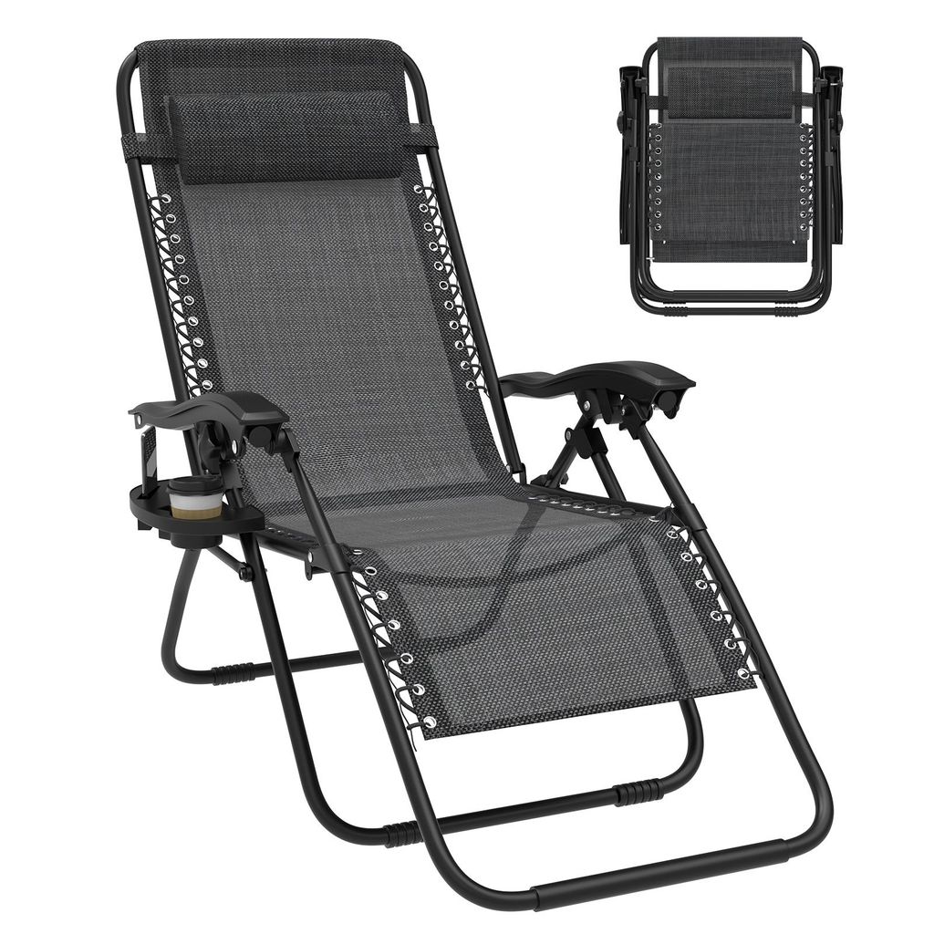 Arvioo Liegestuhl Klappbar, Sonnenliege Balkon mit Produktbild 