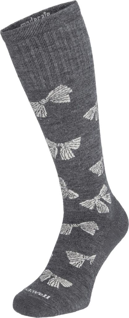 Sockwell Bows Damen Kompressionsstrümpfe 15-20 mmHg Charcoal Größe 35-38
