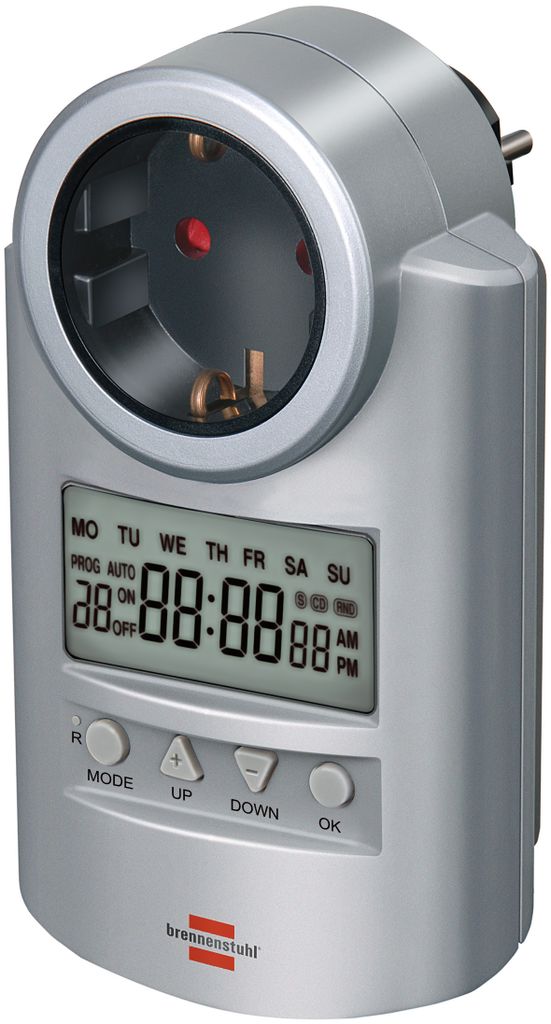 Brennenstuhl Primera-Line Digitale Wochenzeitschaltuhr DT, Produktbild 