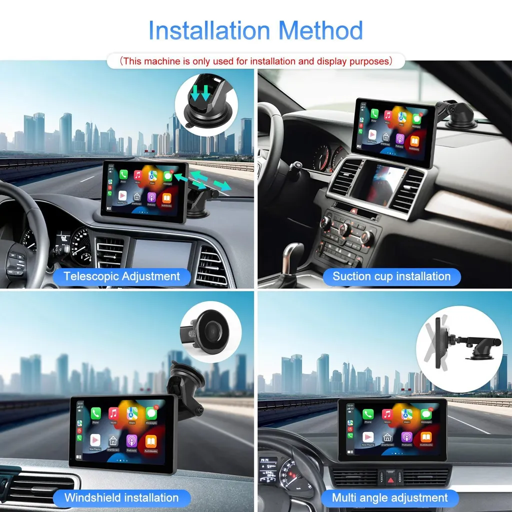 Autoradio Écran Tactile 1 DIN : Solution Multimédia Complète avec 64 Go - 4