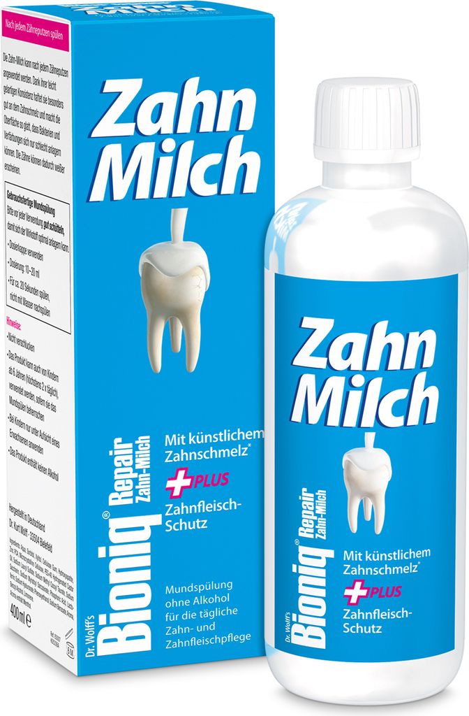 Bioniq® Repair zubné mlieko 400 ml Obrázok produktu 