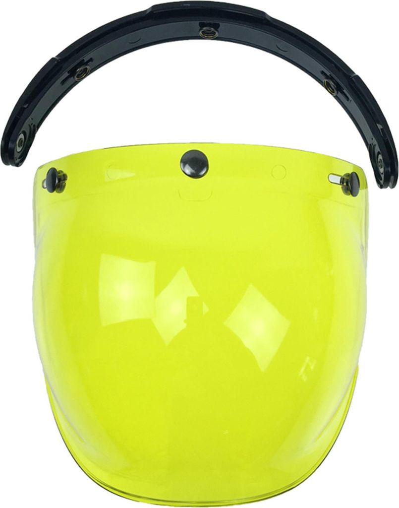 3-Snap Bubble Wind Visier für Biltwell Gringo&Bonanza Motorradhelm