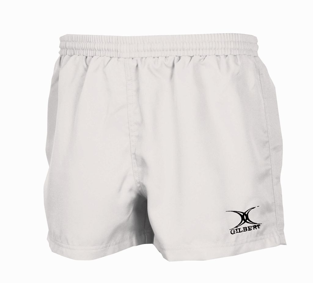 Gilbert Rugbyshort Saracen weiß - Junior Short 116 - Produktbild 