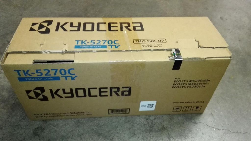KYOCERA TK-5270C, 6000 Seiten, Cyan, 1 Stück(e) Produktbild 