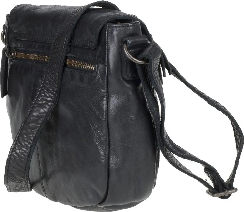 Sac à Main Cuir Noir Bear Design : Alliez Confort et Rangement Sécurisé