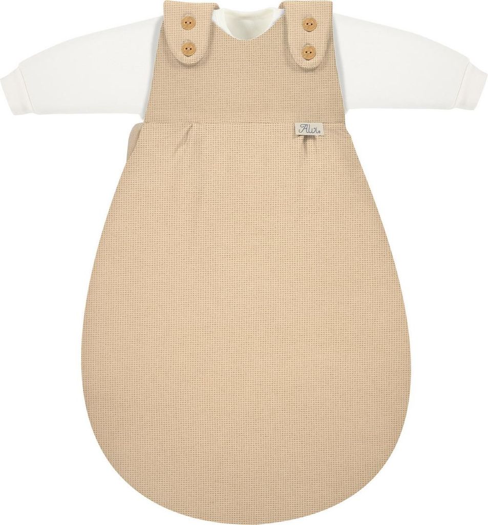 Alvi ALVI Baby-Mäxchen 3tlg. Waffle piqué, Gr. 56/62