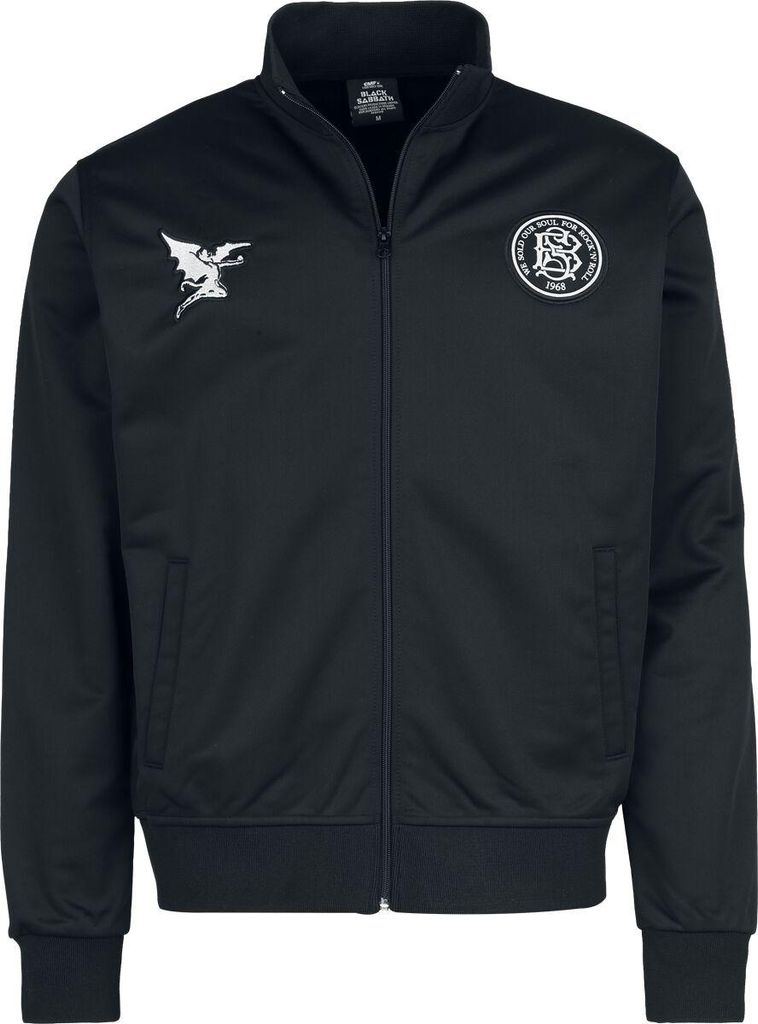 Black Sabbath Trainingsjacke Herren Soccer Trackjacket schwarz XL