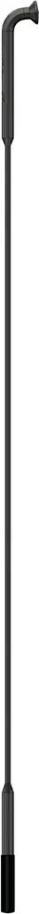 Sapim CX-Ray Rayons Plats Noirs 262mm - Ultra Légers avec Écrous (20u)