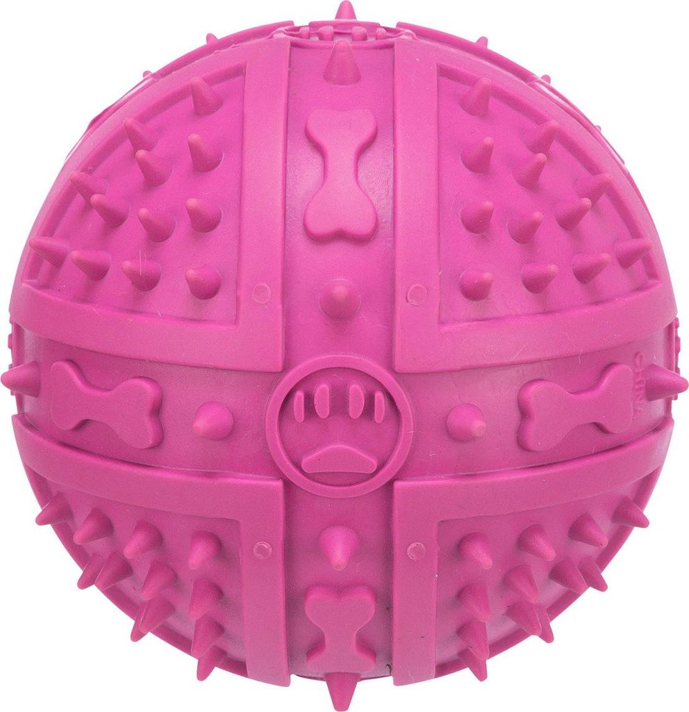 Ball Hundespielzeug ø 9 cm pink Immagine del prodotto 