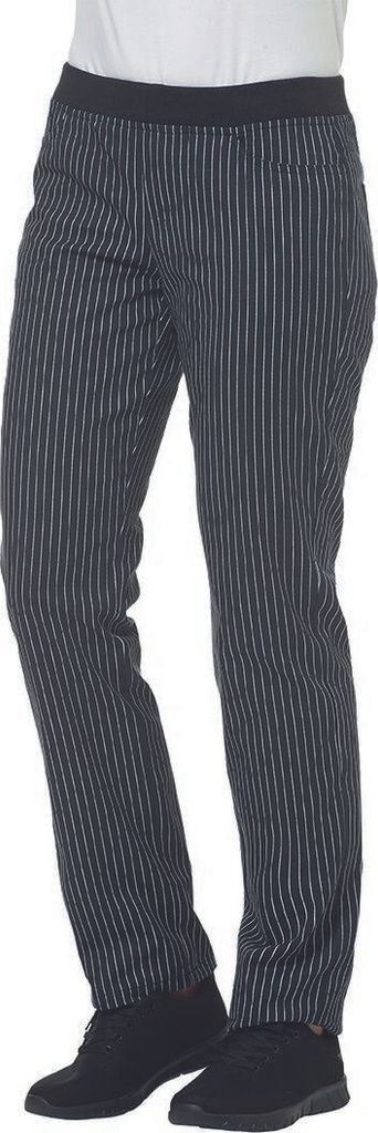 Leiber Damen Hose 08/7901/25 Schwarz/Weiß-46TALL