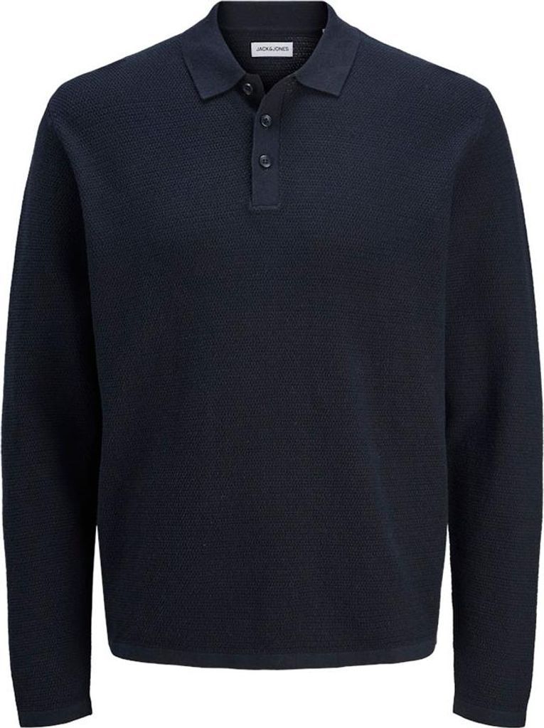 Jack & Jones George Langarm-polo Blau S Mann Blau S