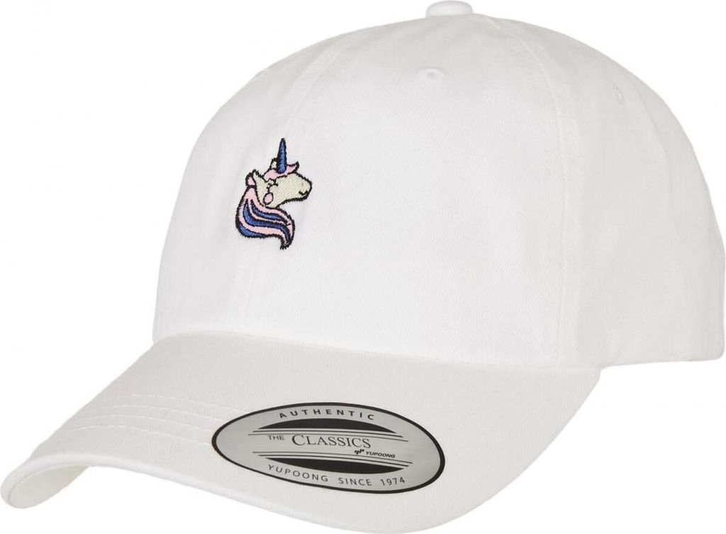 Mister Tee Accessoires MT513 | Ladies Unicorn Dad Cap - Farbe: White - Größe: One Size