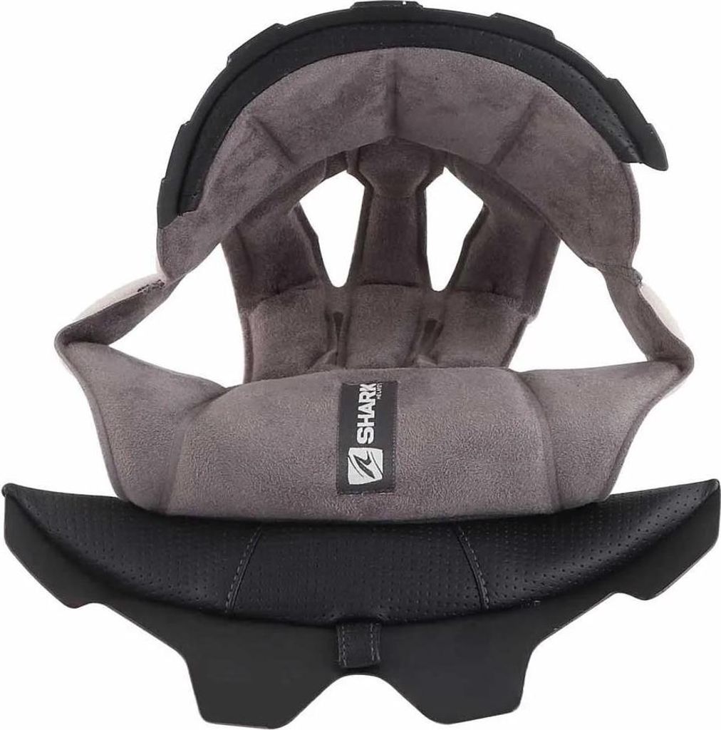 Shark S Drak Fabric Cap And Neck Innenpolsterung Schwarz XL Schwarz XL