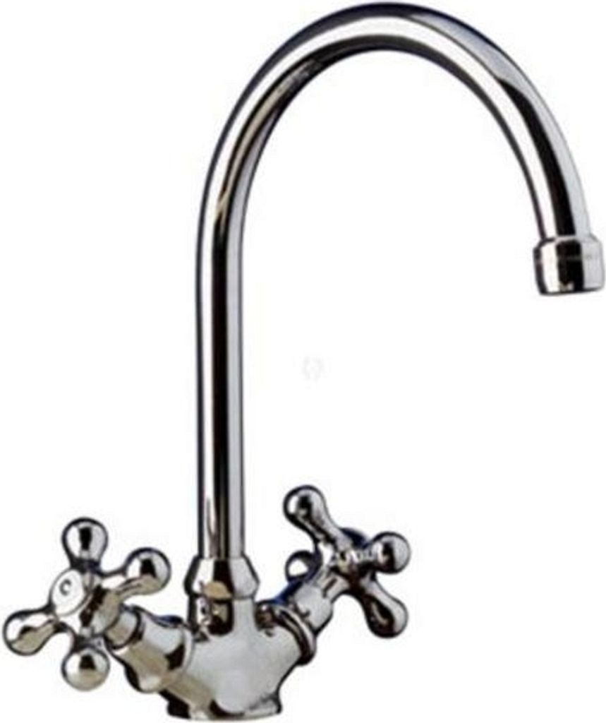 Demm Waschtischarmatur 1 Loch Zweigriff Sterling Nostalgie Farbe: bronze 2402 045 x 2402, 04531.013.X
