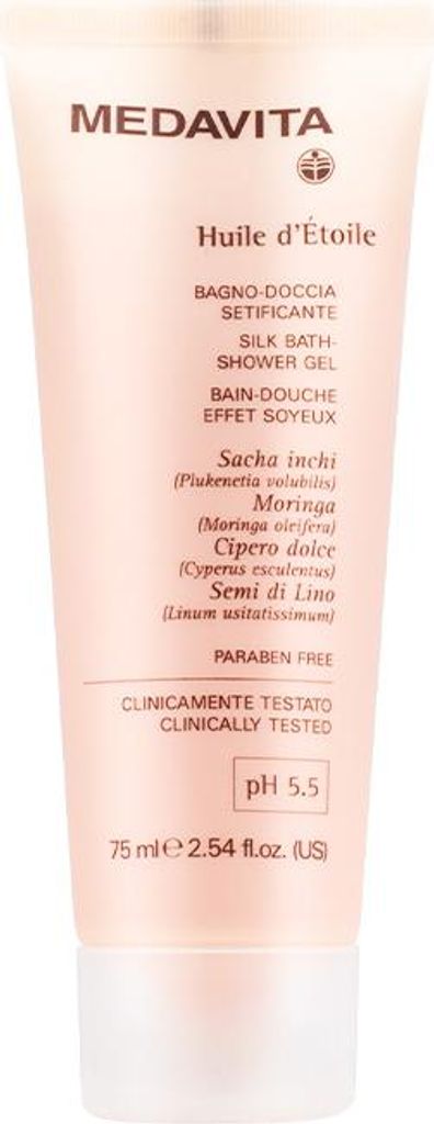 Medavita Huile D'Etoile Silk Bath-Shower Gel 75ml - Seiding-Zart Duschgel