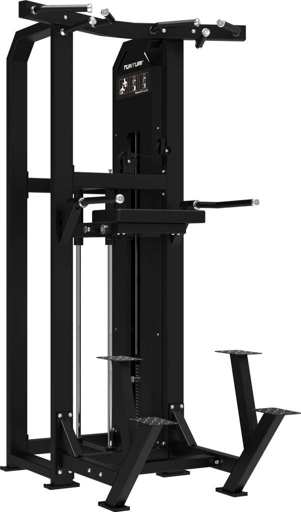 Tunturi Platinum Dual Assisted Chin-Up/Dip Kraftstation – Fitnessgerät – V-Serie