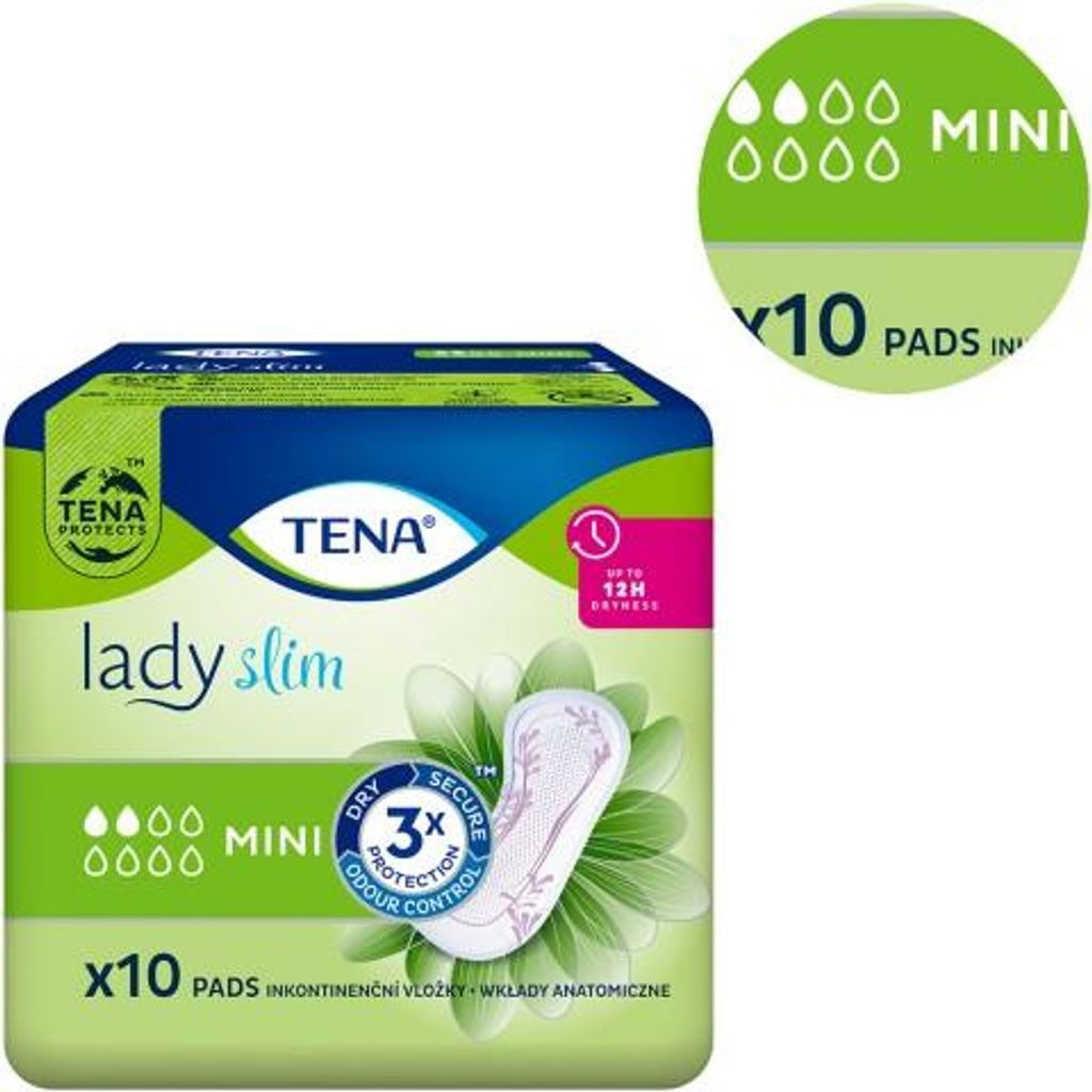 Podpaski TENA Lady Mini - 10 sztuk Immagine del prodotto 