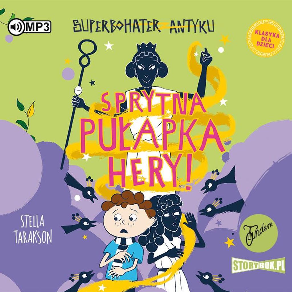 Audiobook CD MP3 Sprytna pułapka Hery! Superbohater z antyku Tom 2
