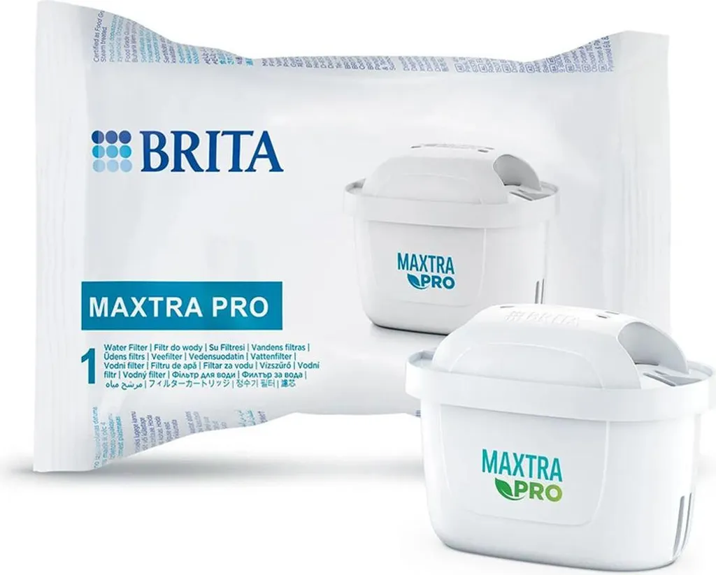 BRITA Maxtra Pro All-in-One – Cartucce Filtranti Confezione Da 6 Per Acqua Di Rubinetto, Riducono Cloro, Pesticidi E Calcare, Gusto Più Puro E Fresco