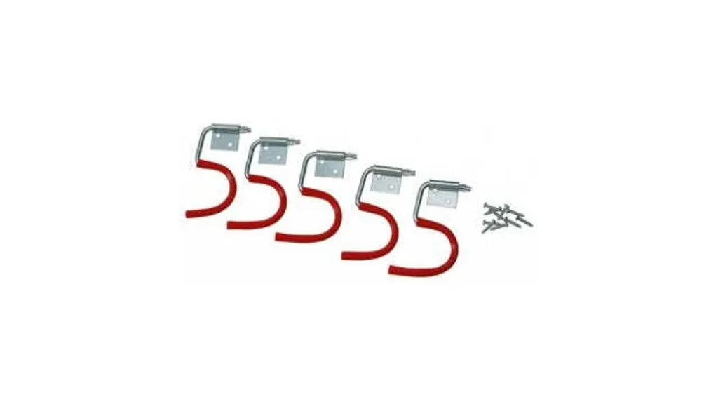 Connex Flor38410 Crochet à outils 5 pièces en acier robuste pour atelier