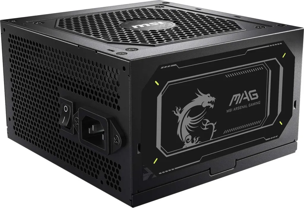 MSI MAG A750GL PCIE5 II PSU 750W - Efficienza Gold e ATX 3.1