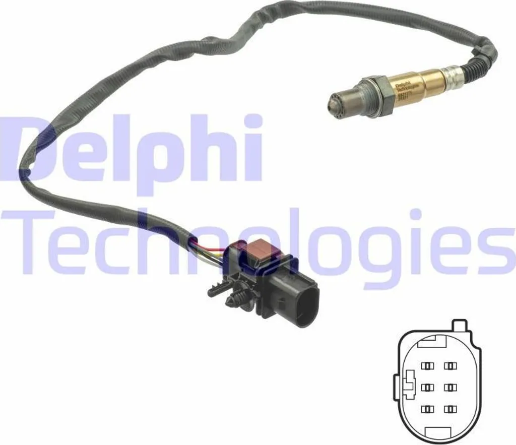 Sonde Lambda DELPHI ES21171-12B1 OE 1886204 pour Transit et Focus