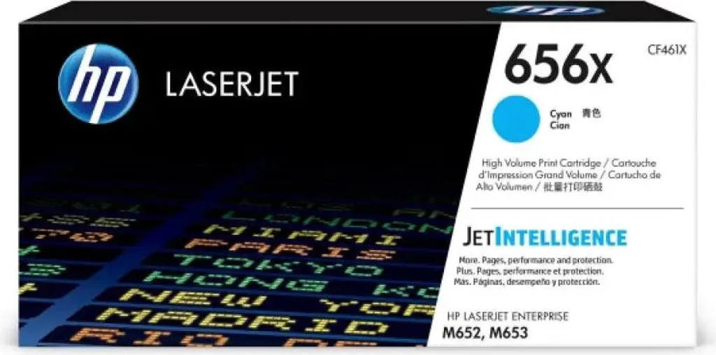 Toner HP CF461XC Jaune Haute Capacité pour Imprimante LaserJet M652