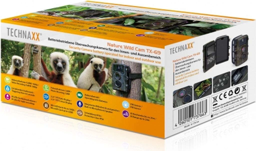 Technaxx Überwachungskamera Nature Wild Cam TX-69, Farbe: Produktbild 8