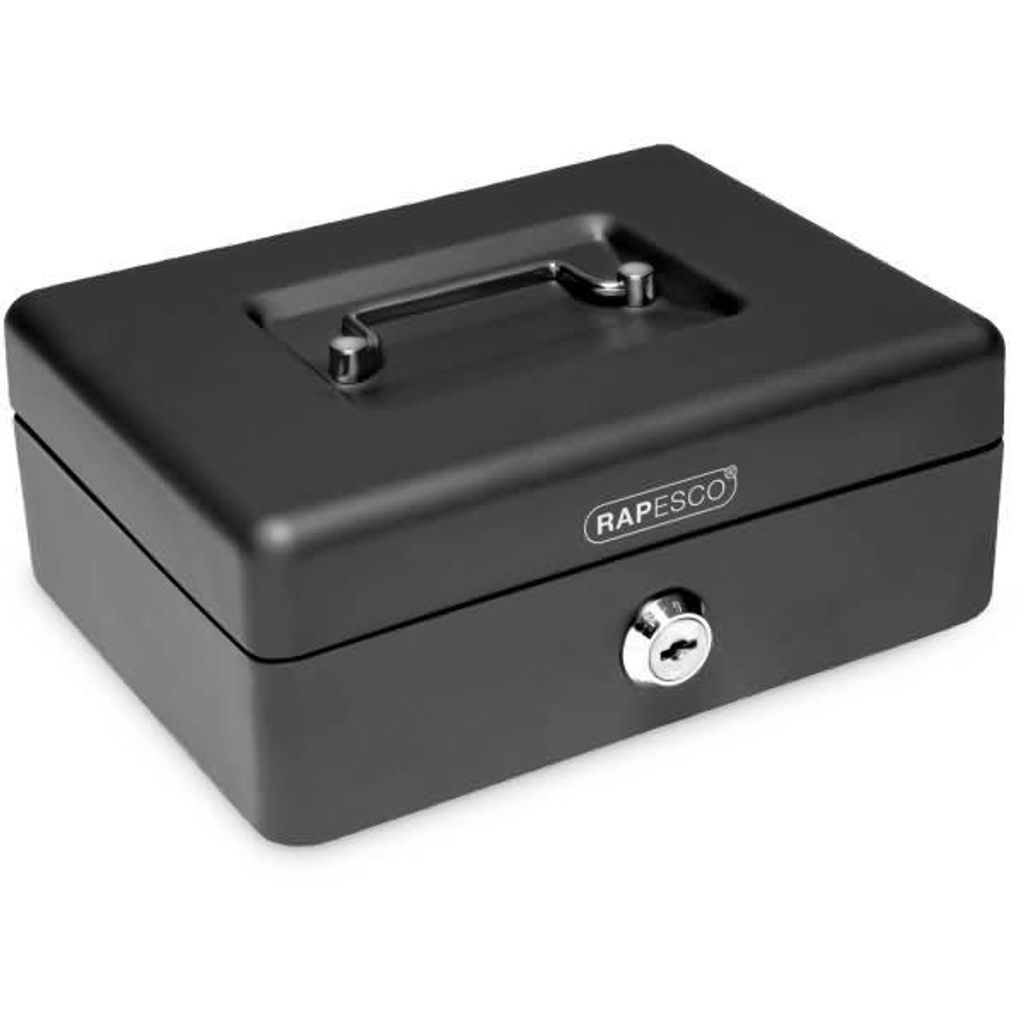 RAPESCO Geldkassette Breite: 150 mm schwarz