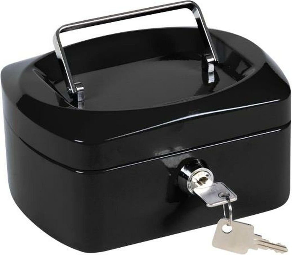 Q-CONNECT KF02601 box de money Black