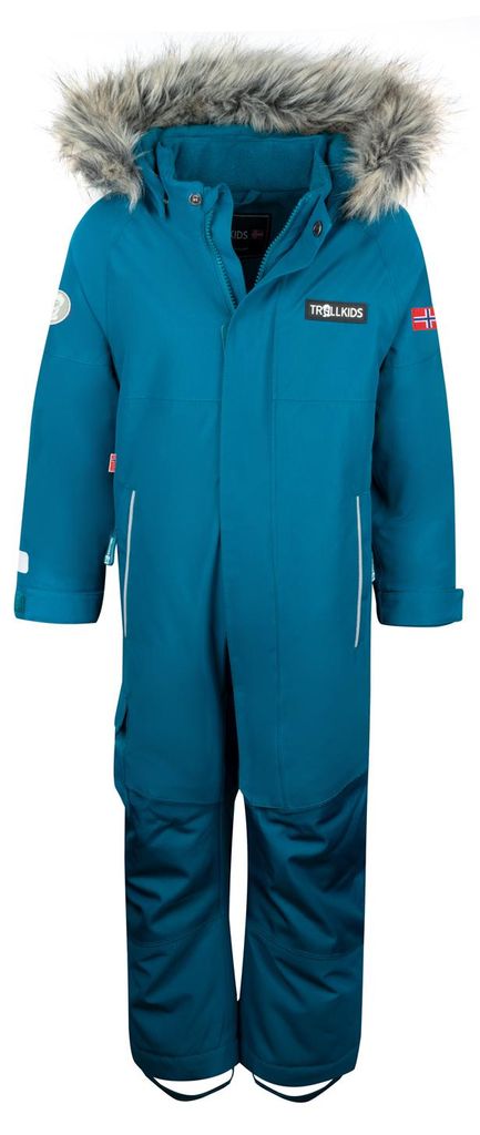 Trollkids 387-174 Kinder-Winteroverall in Blau – Produktbild 