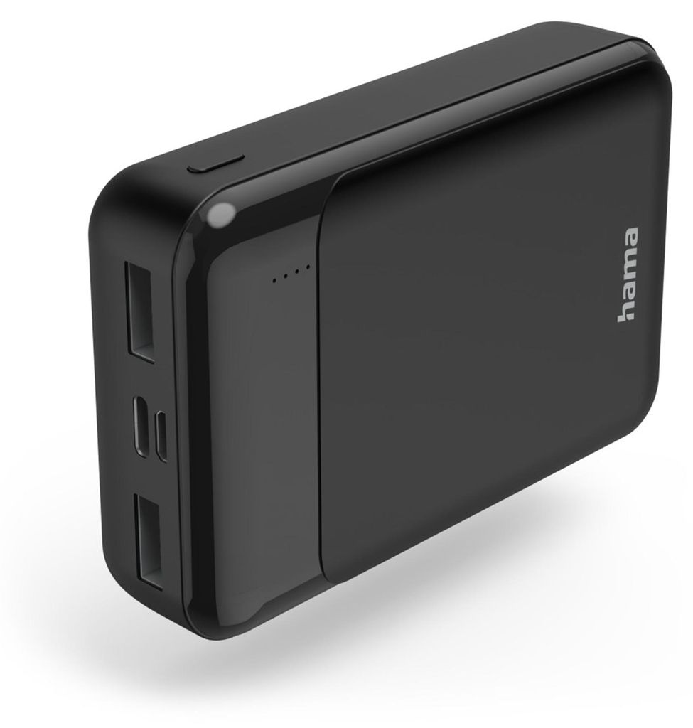 Hama Power Pack Eco Power 10, 10000mAh, Schwarz Produktbild 