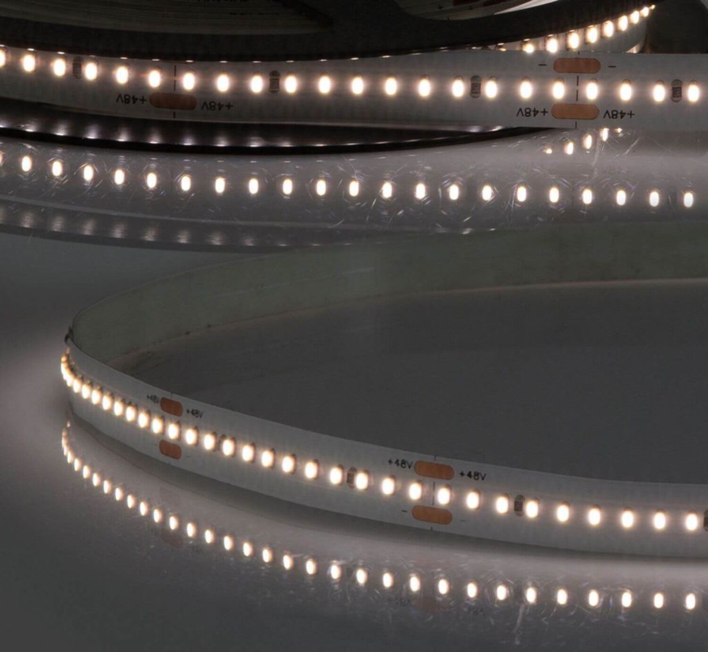 ISOLED LED CRI940 Linear 48V Flexband Streifen, 8W, IP20, neutralweiß, 30 Meter, 240 LED/m