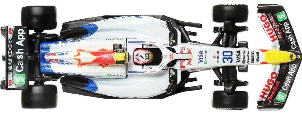 Hot Wheels Spielzeugauto Formel 1 Visa Cash App Racing Produktbild 