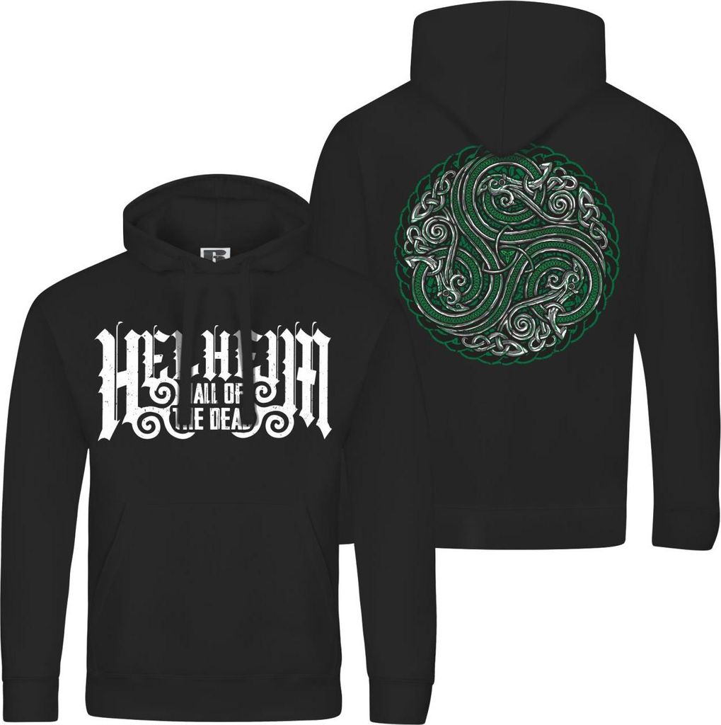 Herren Kapuzenpullover Helheim Hall of the Dead