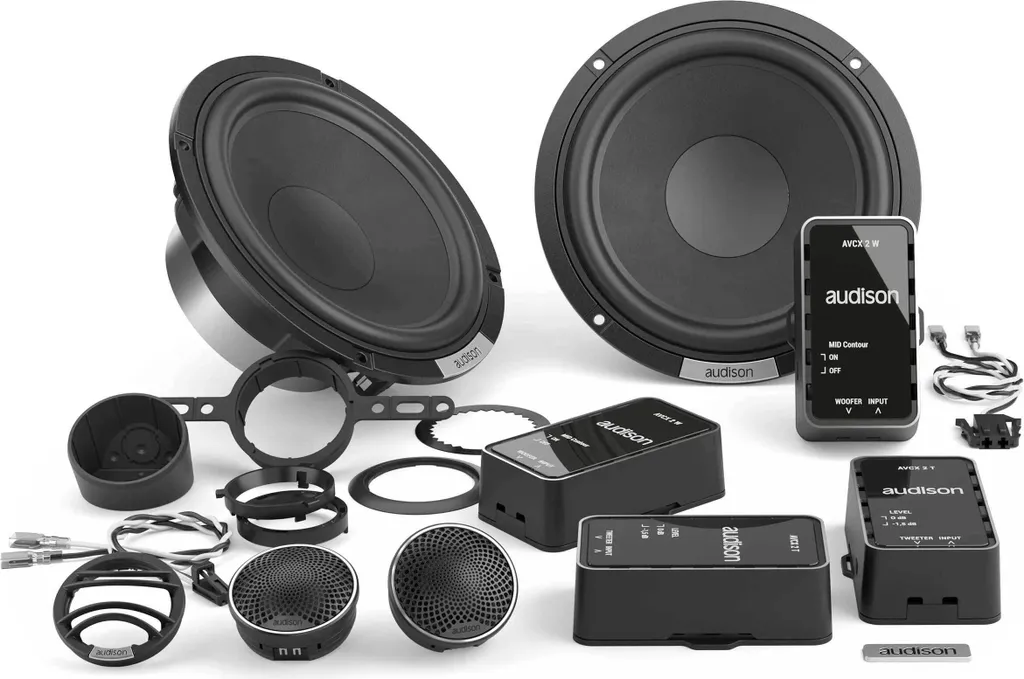 Kit Enceintes Audison VOCE II AVK 6 S II Système Audio Auto 16,5cm