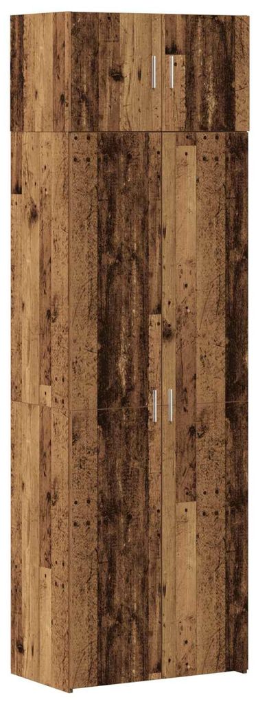 Aufbewahrungsschrank 3 pcs Altholz